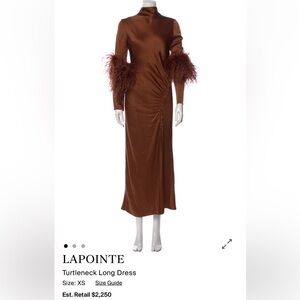 LAPOINTE Brown Maxi Skirt